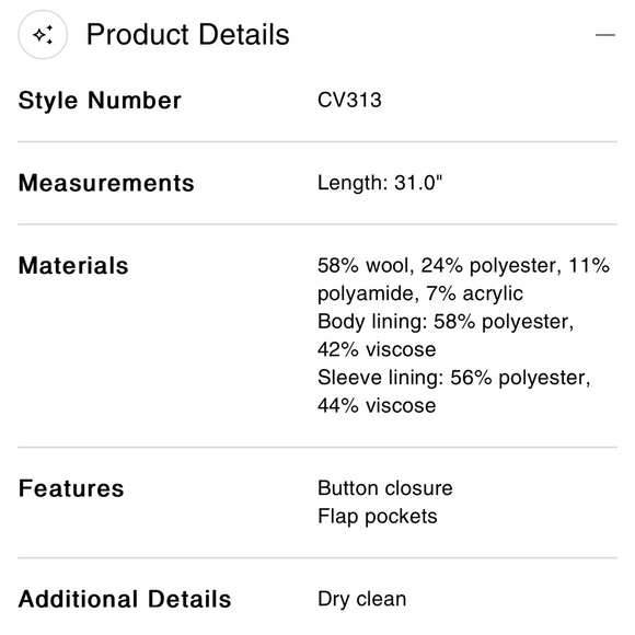 Women’sCoach Wool bl tweed Tailored  Jacket extra large NWT - Picture 12 of 16